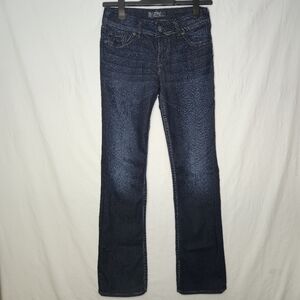 Silver Ladies Suki 17" Blue Jeans Size W28/L33
